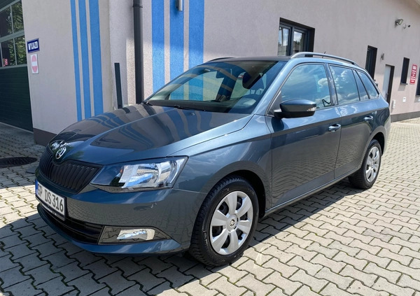 Skoda Fabia cena 42900 przebieg: 63870, rok produkcji 2017 z Międzyrzecz małe 781